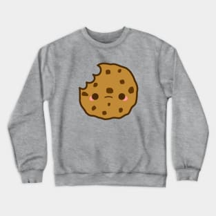 Cute yummy biscuit-chocolate chip cookie Crewneck Sweatshirt